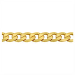 14K Gold 3.1mm Curb Chain