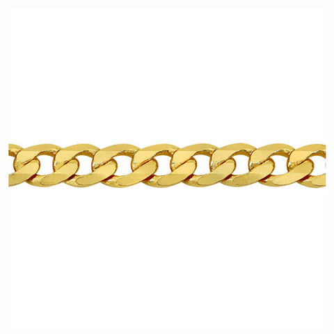 14K Gold 2mm Curb Chain