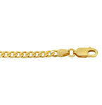 14K Gold 3.1mm Curb Chain