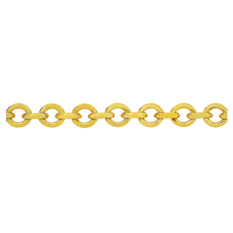 14K Gold 1.3mm Cable Chain