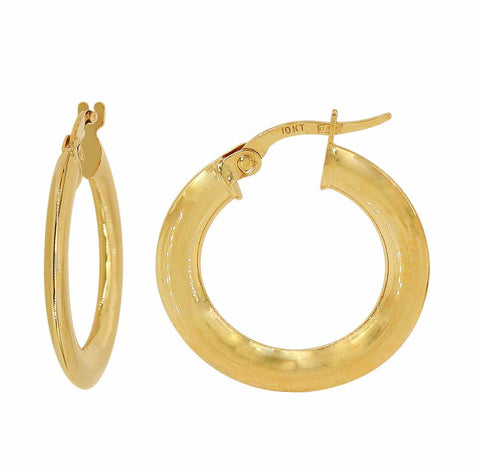 10K Gold 2mm Hoop Earring